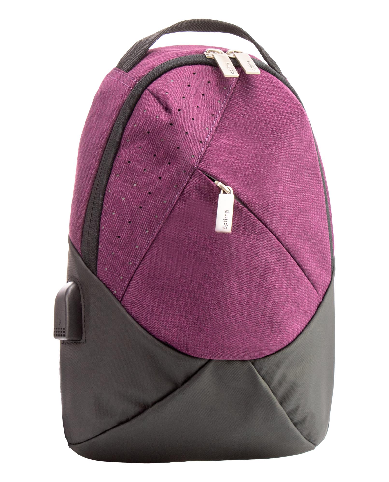 Рюкзак на плечо Optima 32x23x8 см 6-15 л Розовый (O96912-03)