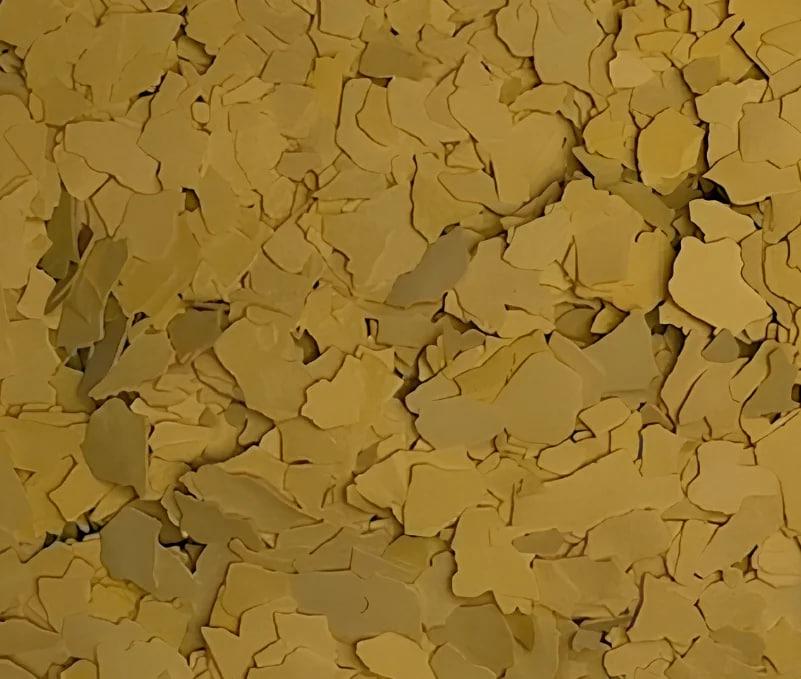 Декоративные чипсы EPOCOAT Flock 1 кг Oxide Yellow