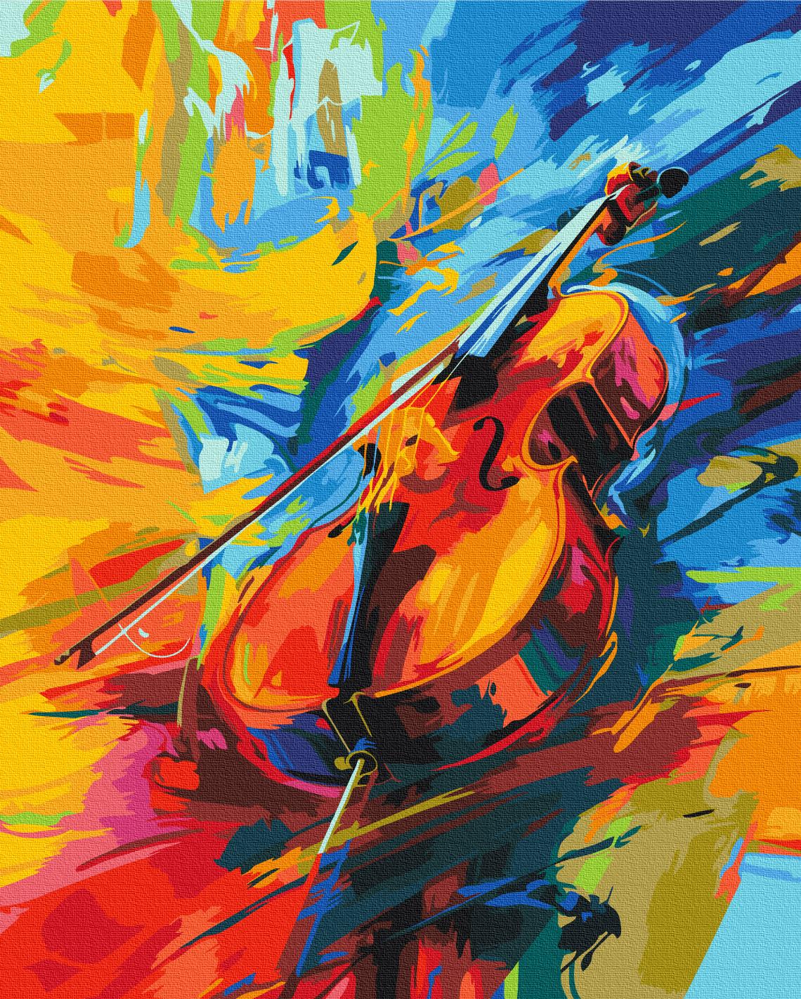 Картина по номерам Brushme Цветовая симфония 40x50 см (BS54035)