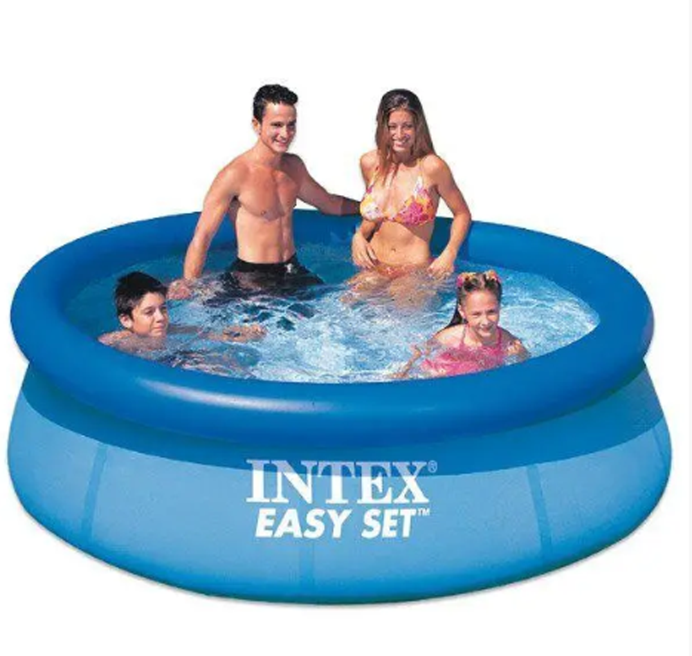 Детский надувной бассейн Intex 28120 круглый 305x76 см Easy Set Синий (34-9-28120) Детский надувной бассейн Intex 28120 круглый 305x76 см Easy Set Синий (34-9-28120)