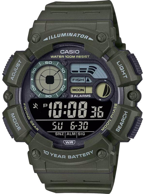Наручний годинник чоловічий Casio WS-1500H-3B (943518)