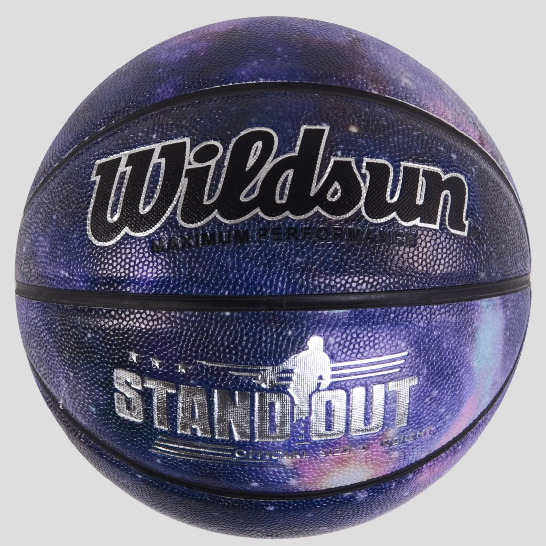 Мяч баскетбольный Wildsun 50180 Фиолетовый
