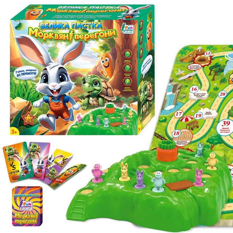 Настільна гра Fun Game Морквяні перегони 39960 (MTT-179641)