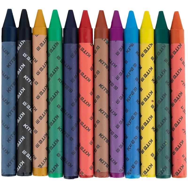 Мел KITE Classic восковой 12 цветов (4063276186171 K-070 67631) - фото 3 Мел KITE Classic восковой 12 цветов (4063276186171 K-070 67631) - фото 3