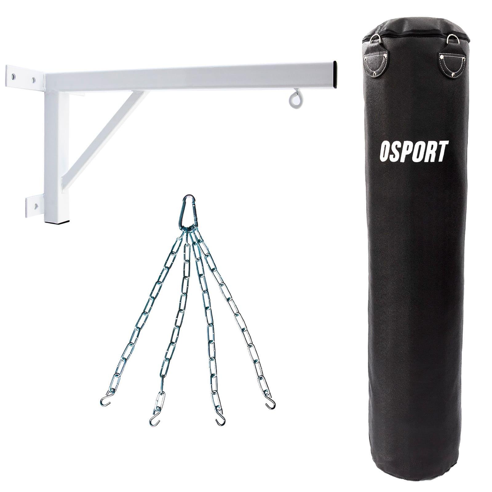 Набор OSPORT Set 125 боксерская груша 1,4м/кронштейн/подвес (n-0158)