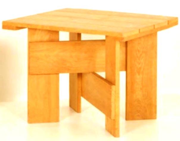 Стульчик из дерева Удай Карри (ТАБ-011503)