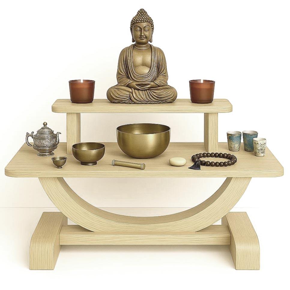 Вівтар для медитації з дерева Пареві Бланже (ЛАТ-009601)