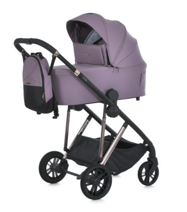 Коляска универсальная El Camino 2в1 ME 1190 COIL Grape Pink