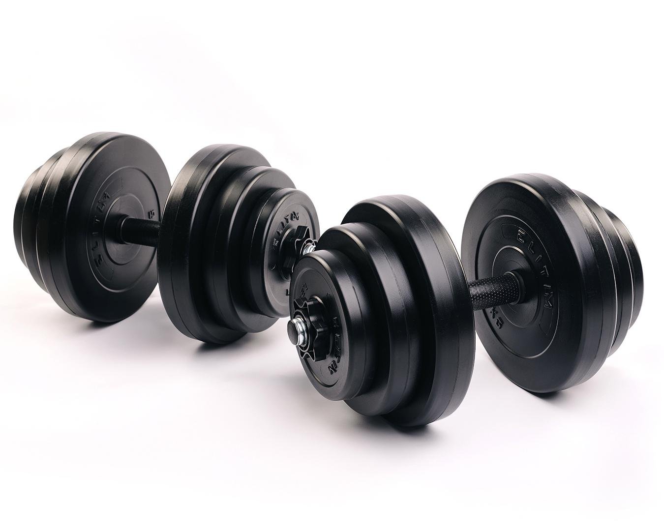 Гантелі Elitum 2 шт. 18,5 кг (4664) - фото 1 Гантелі Elitum 2 шт. 18,5 кг (4664) - фото 1