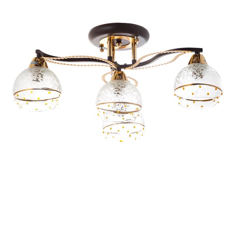 Люстра потолочная Light House ES-15734/4 Коричневый (9475)