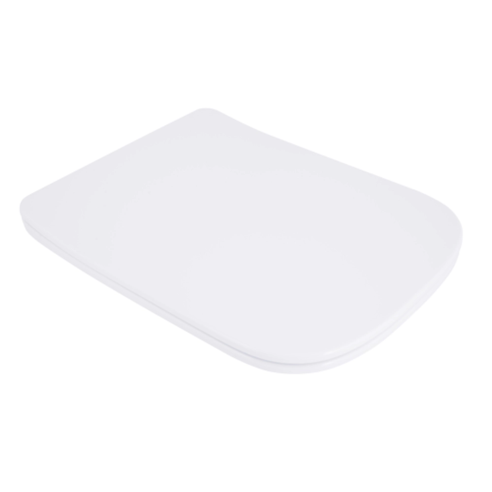 Сиденье для унитаза Qtap Tern 490/520/610 с микролифтом Slim Duroplast Quick Release QTSC179W47353 435x344x50 мм White (SD00053477)