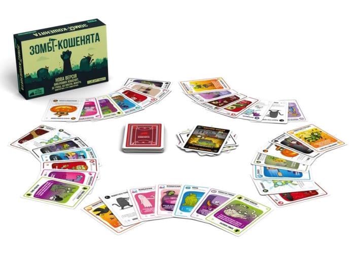 Настільна гра ВИБУХОВІ КОШЕНЯТА ЗОМБІ-КОШЕНЯТА (R097UA) - фото 4 Настільна гра ВИБУХОВІ КОШЕНЯТА ЗОМБІ-КОШЕНЯТА (R097UA) - фото 4