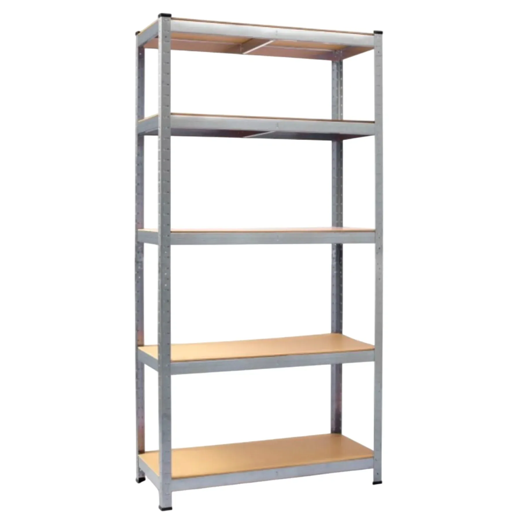 Стеллаж 4P StrongShelf 180х90х40 см оцинкованный равномерная нагрузка 175 кг/полка общая нагрузка до 875 кг