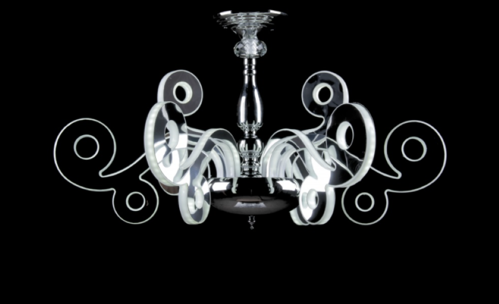 Світлодіодна люстра L78571/6/3 CR Білий/Хром (AN000182)