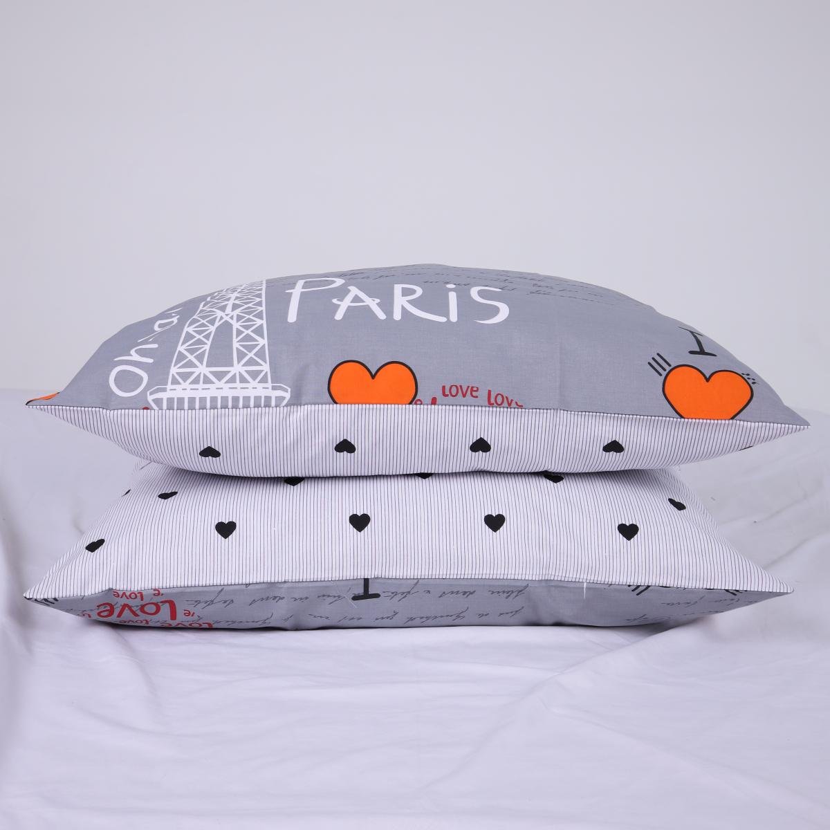 Комплект постільної білизни PaniPava Bunnies З Парижа з коханням 155х215 см (10100681) - фото 4