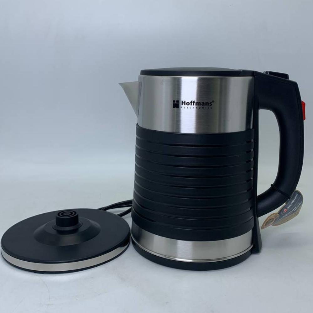 Электрочайник металлический Hoffmans Electronics HM-2545 2000W 2,5л Черный (120.1874) - фото 2 Электрочайник металлический Hoffmans Electronics HM-2545 2000W 2,5л Черный (120.1874) - фото 2