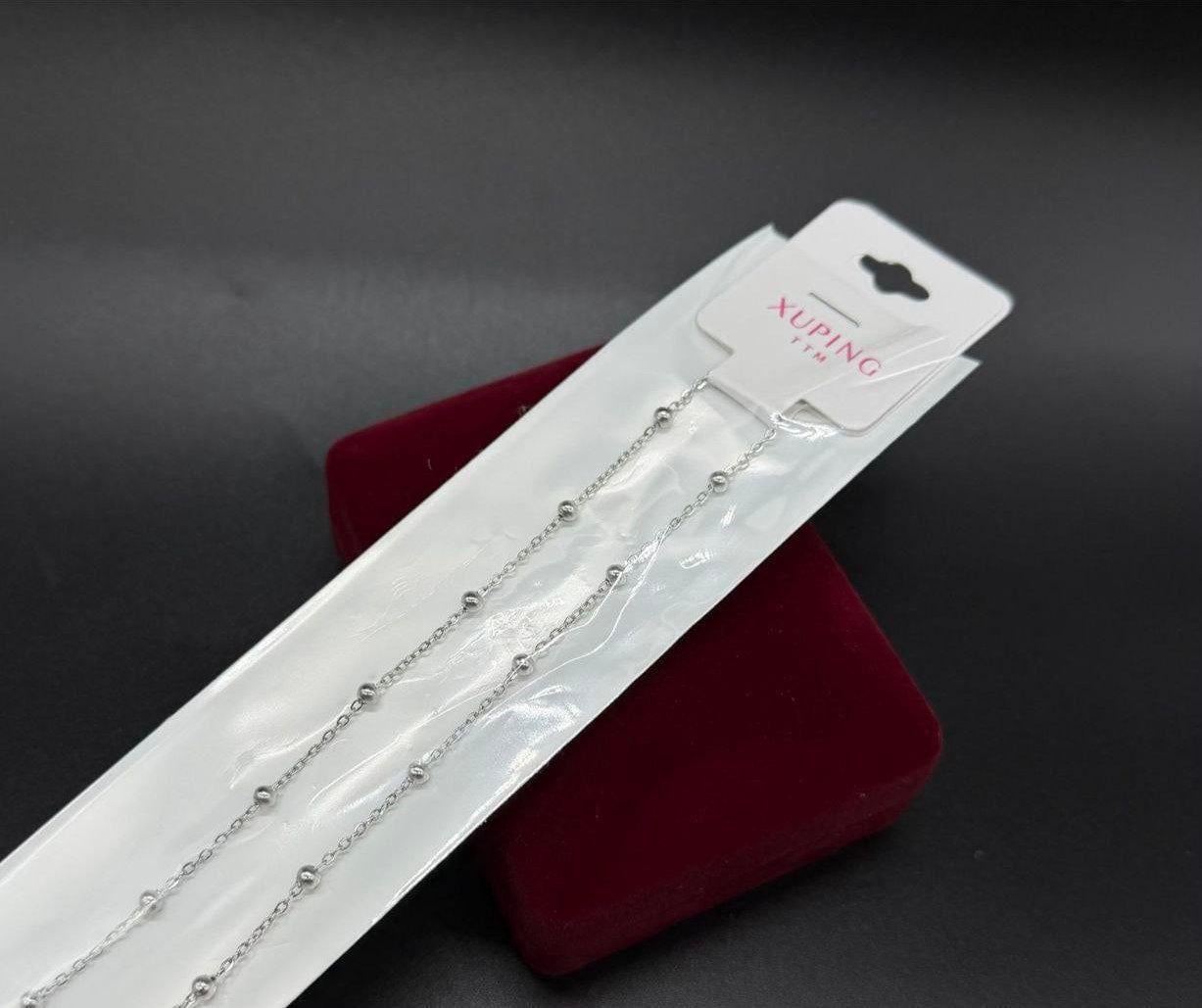 Ланцюжок жіночий Xuping із медичної сталі гіпоалергенний 45 см (2903487765)
