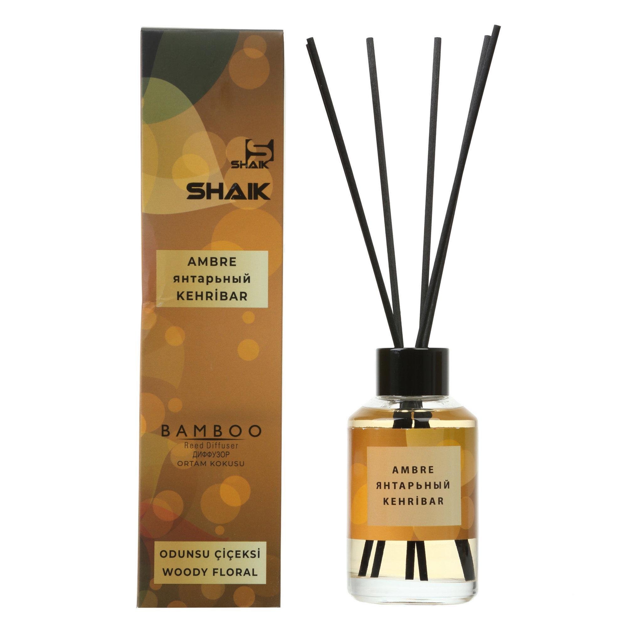 Аромадиффузор для дома TM Shaik Янтарь 115 мл (B-1015) - фото 1 Аромадиффузор для дома TM Shaik Янтарь 115 мл (B-1015) - фото 1