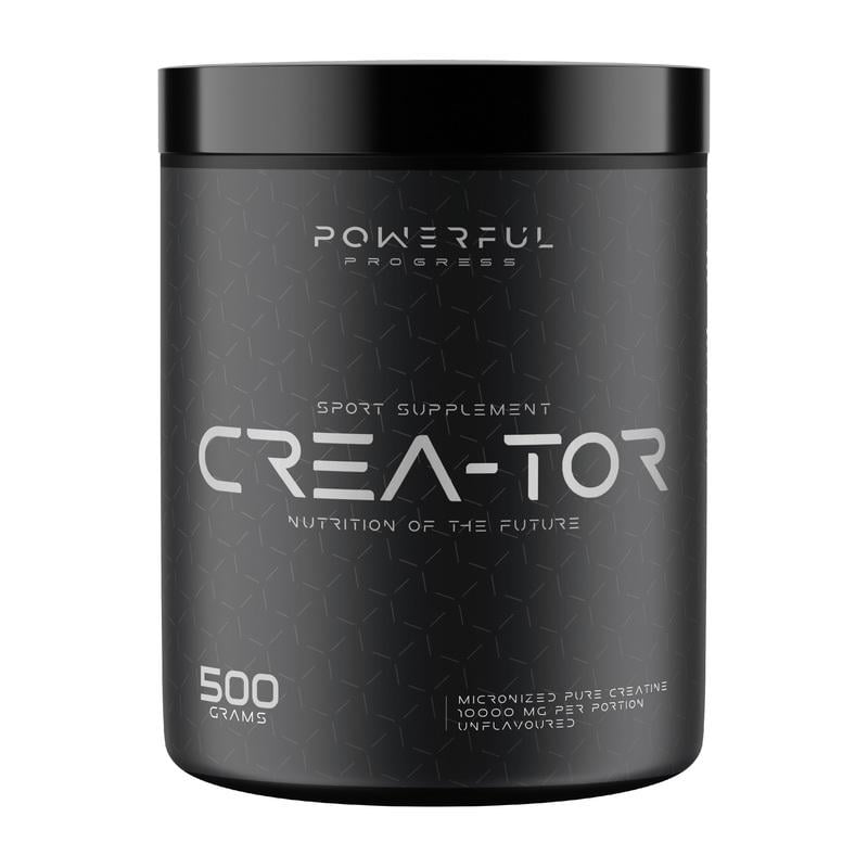 Креатин моногидрат мікронізований Powerful Progress Crea-Tor Micronized 500 г Без вкуса