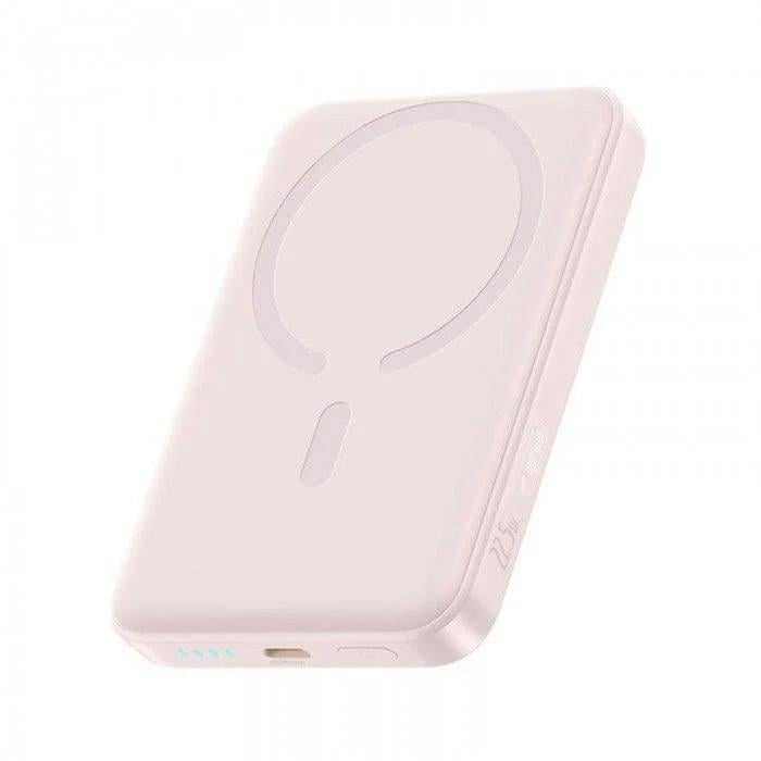 Повербанк BASEUS 10000 mAh 22.5 Вт с Magsafe зарядкой для iPhone Розовый (29661506)