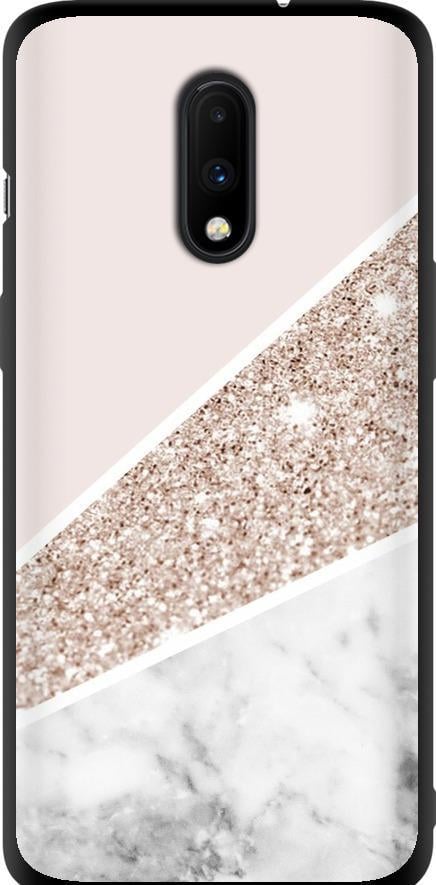 Чехол на OnePlus 7 Пастельный мрамор (4342b-1740-42517)