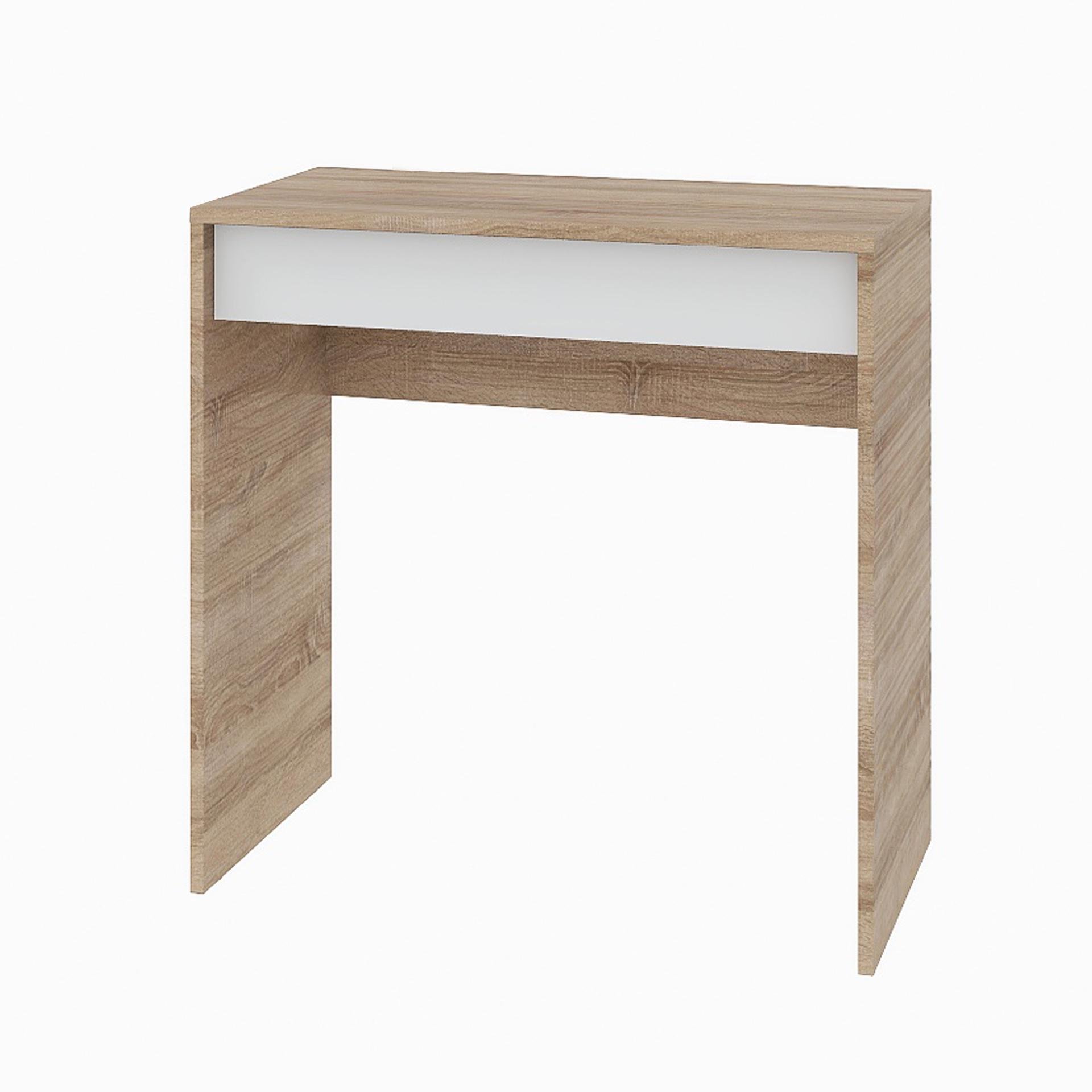 Компьютерный стол Еверест СИТИ мини 750 75х38х75 см Дуб сонома/Белый (09436) - фото 4 Компьютерный стол Еверест СИТИ мини 750 75х38х75 см Дуб сонома/Белый (09436) - фото 4