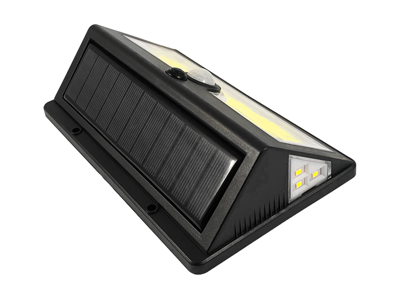 Светильник аккумуляторный фасадный Lemanso LM33004 на солнечной батарее с датчиком движения 5 Вт (6996) - фото 2