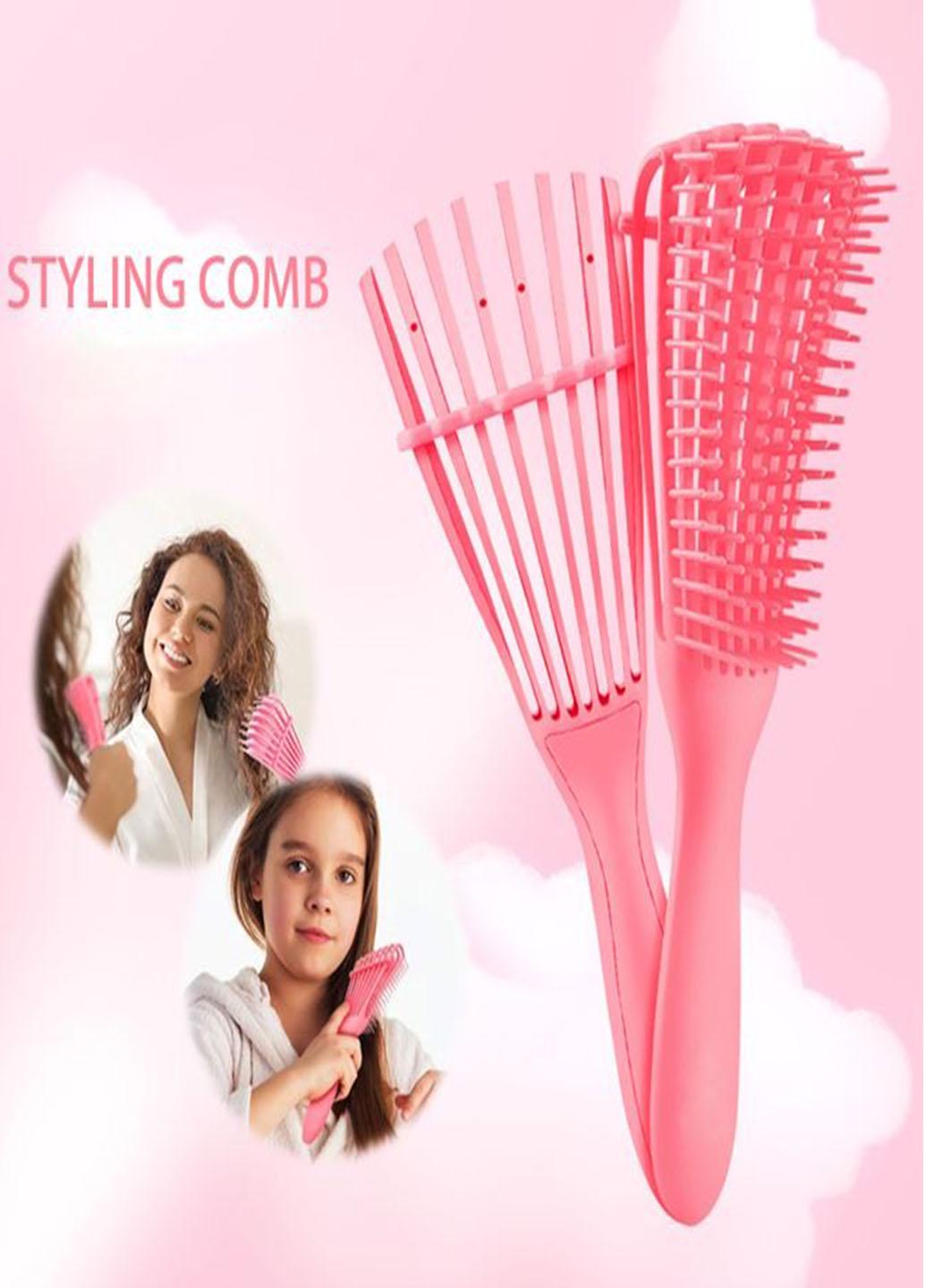 Расческа для волос Good Idea Silicone comb для всех типов волос Розовый (6052U) - фото 10