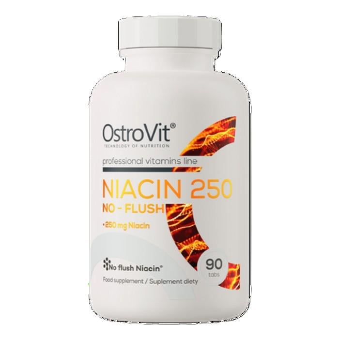 Ниацин Ostrovit Niacin 250 NO-FLUSH 90 таб.