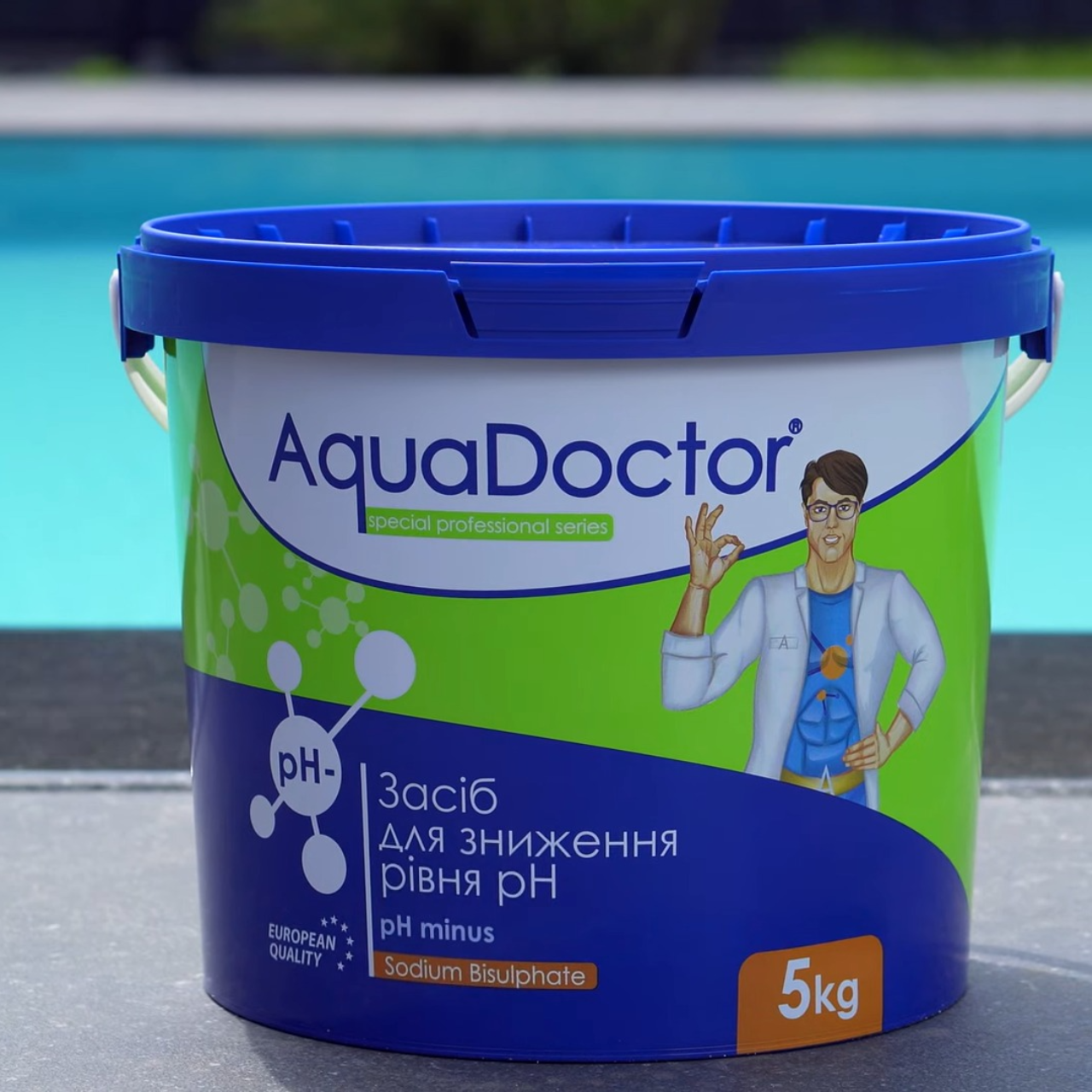 Засіб для зниження рівня pH AquaDoctor pH minus 5 кг (1913)