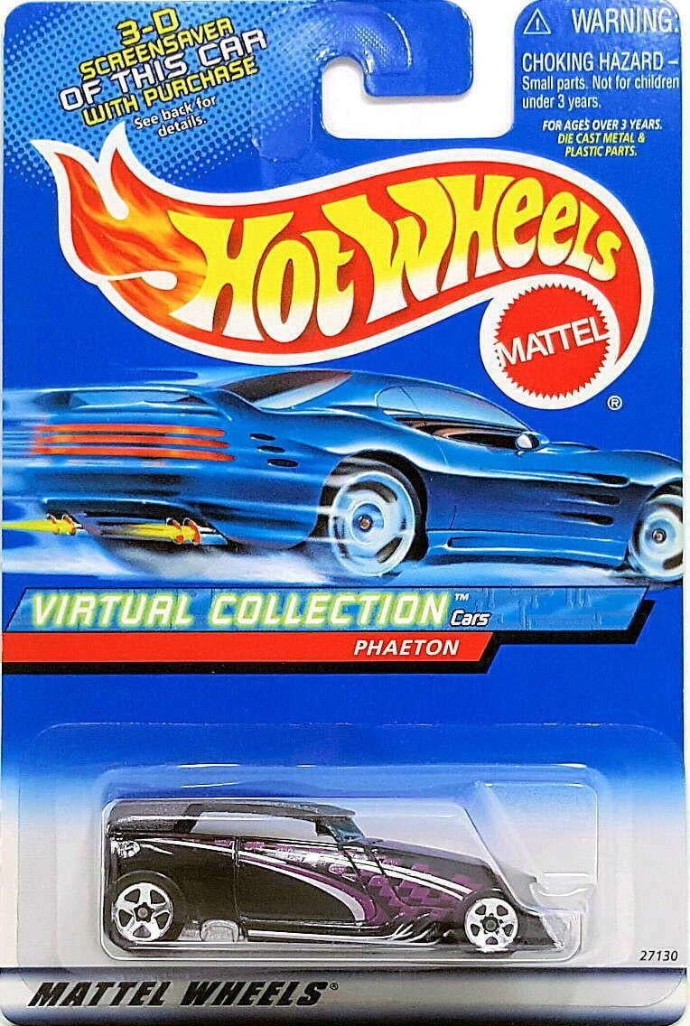 Игрушечная машинка Hot Wheels Phaeton Ford 2000 Virtual Collection №164 (27130)
