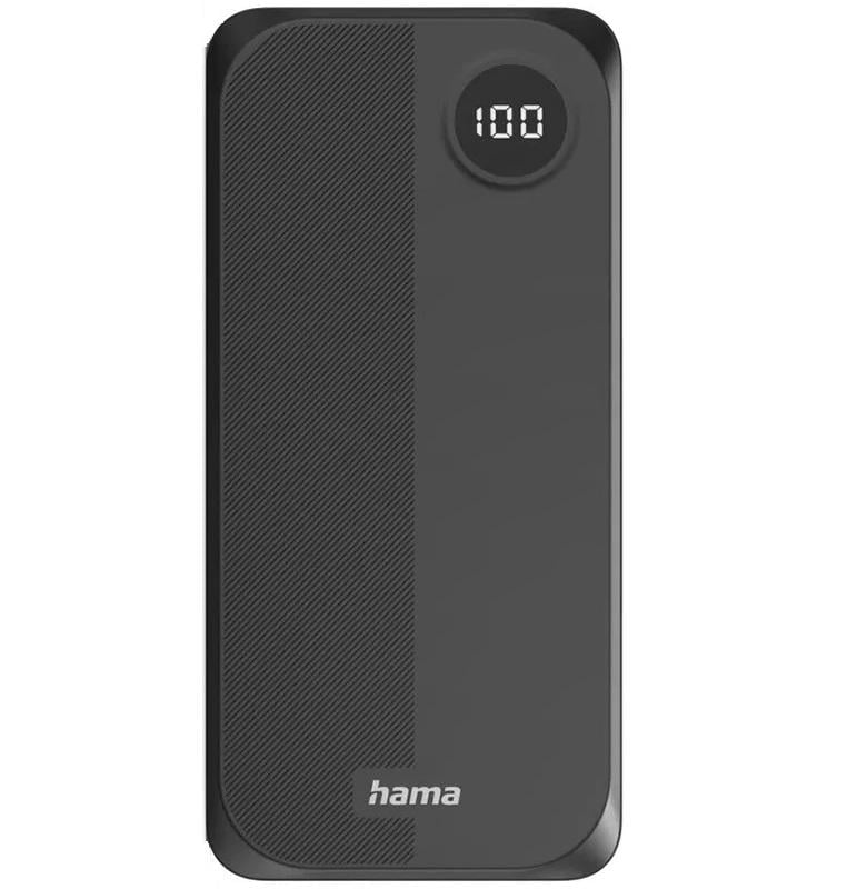 Повербанк Hama 20000 mAh 15 Вт Черный (00201755)