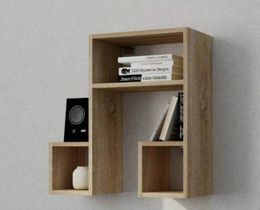 Полка настенная в детскую Ноты Сонома (27387309)