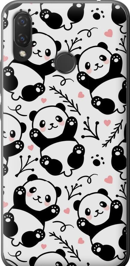 Чехол на Huawei P Smart Plus Панды (4318t-1555-42517)