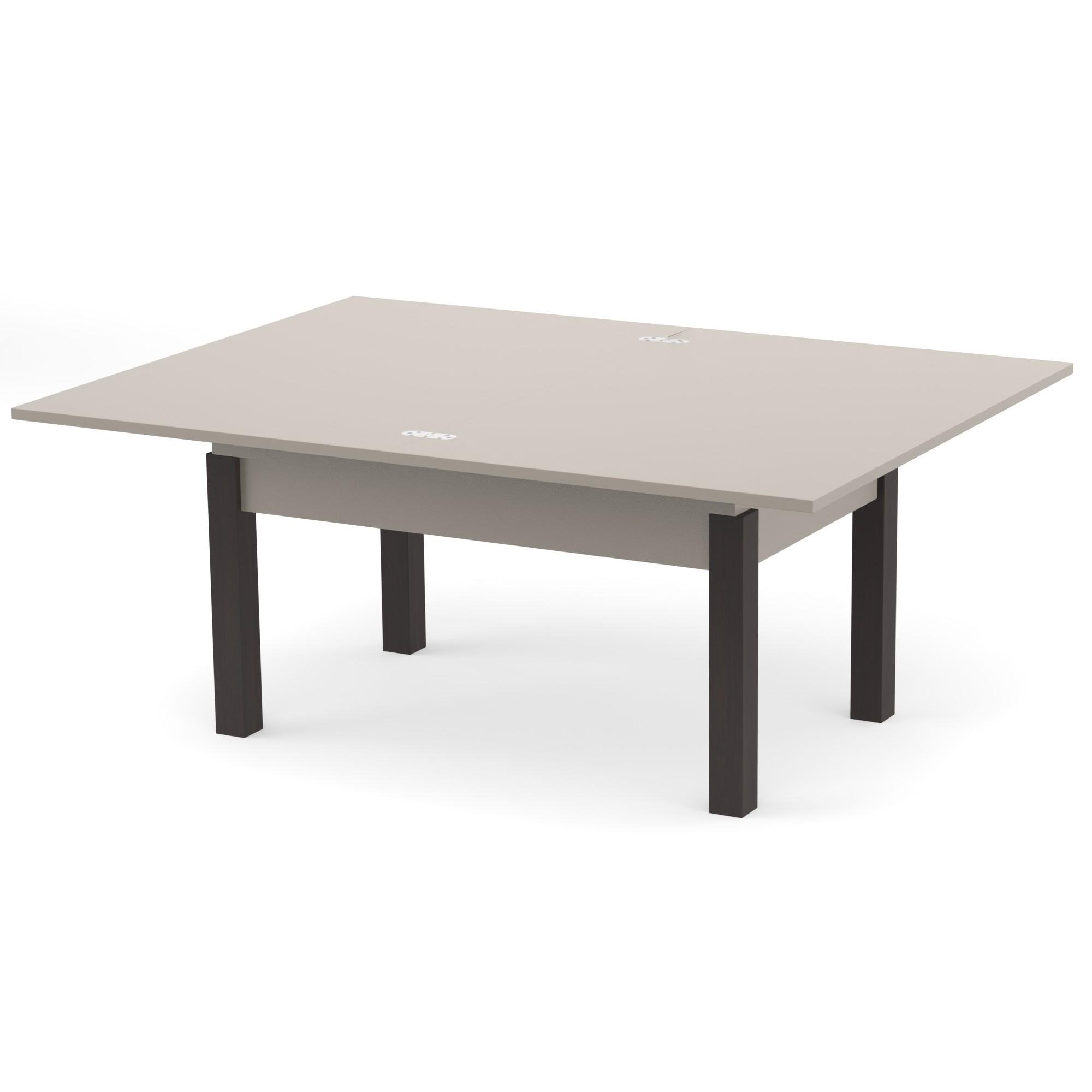 Стол-трансформер Баттер Кашемир/Венге (MBC001201) - фото 6 Стол-трансформер Баттер Кашемир/Венге (MBC001201) - фото 6