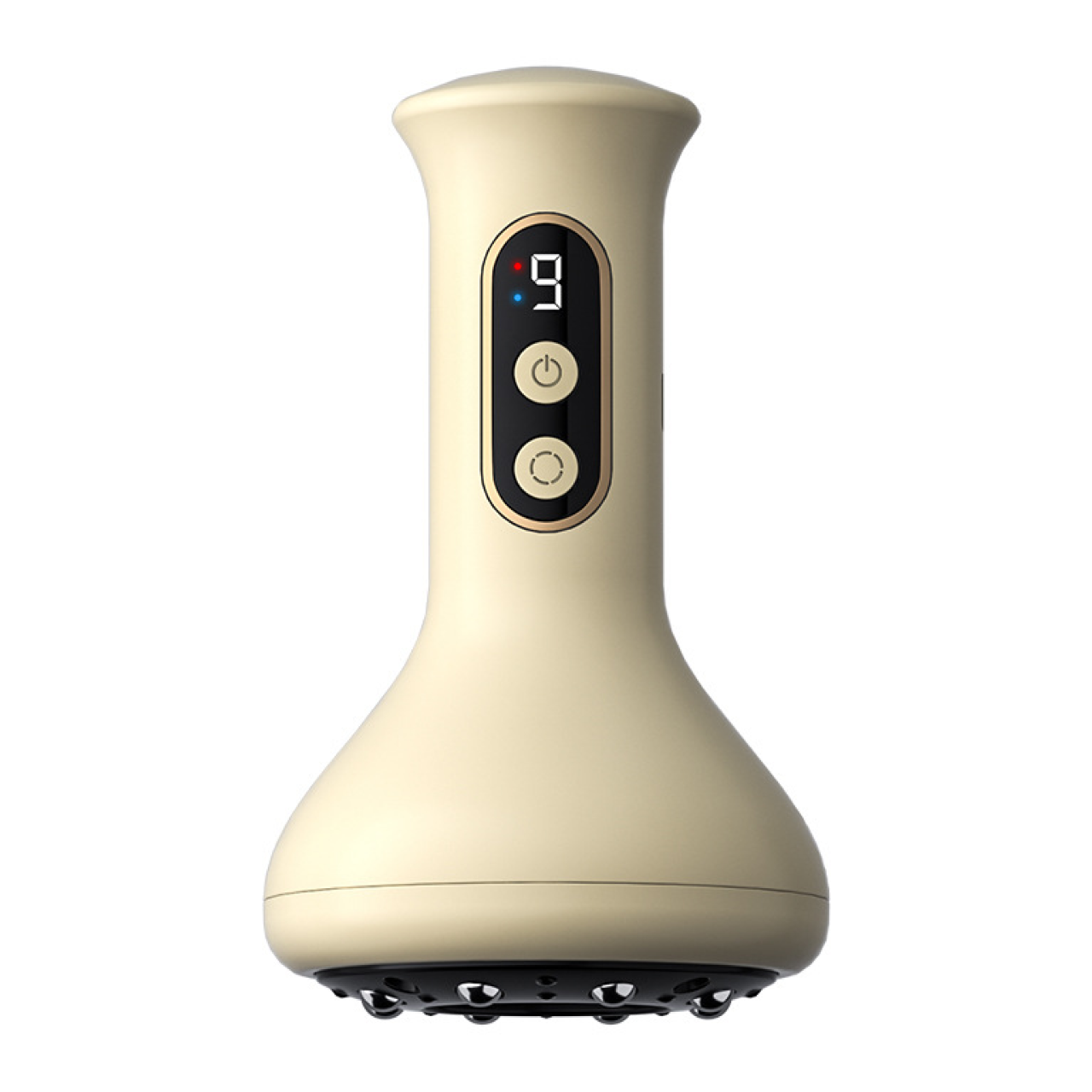 Масажер вакуумний для тіла шиї електричний антицелюлітний з гарячим компресом щітковим масажем (1750950545234)