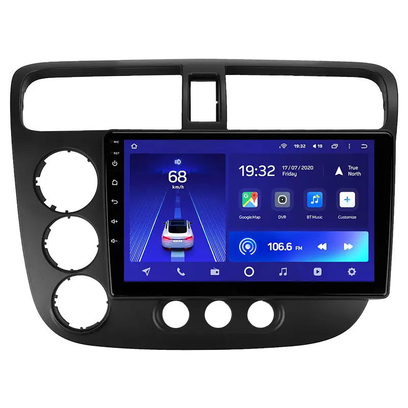 Автомагнитола штатная Teyes CC2 Plus для Honda Civic 7 2000-2006 Android (1591899443)