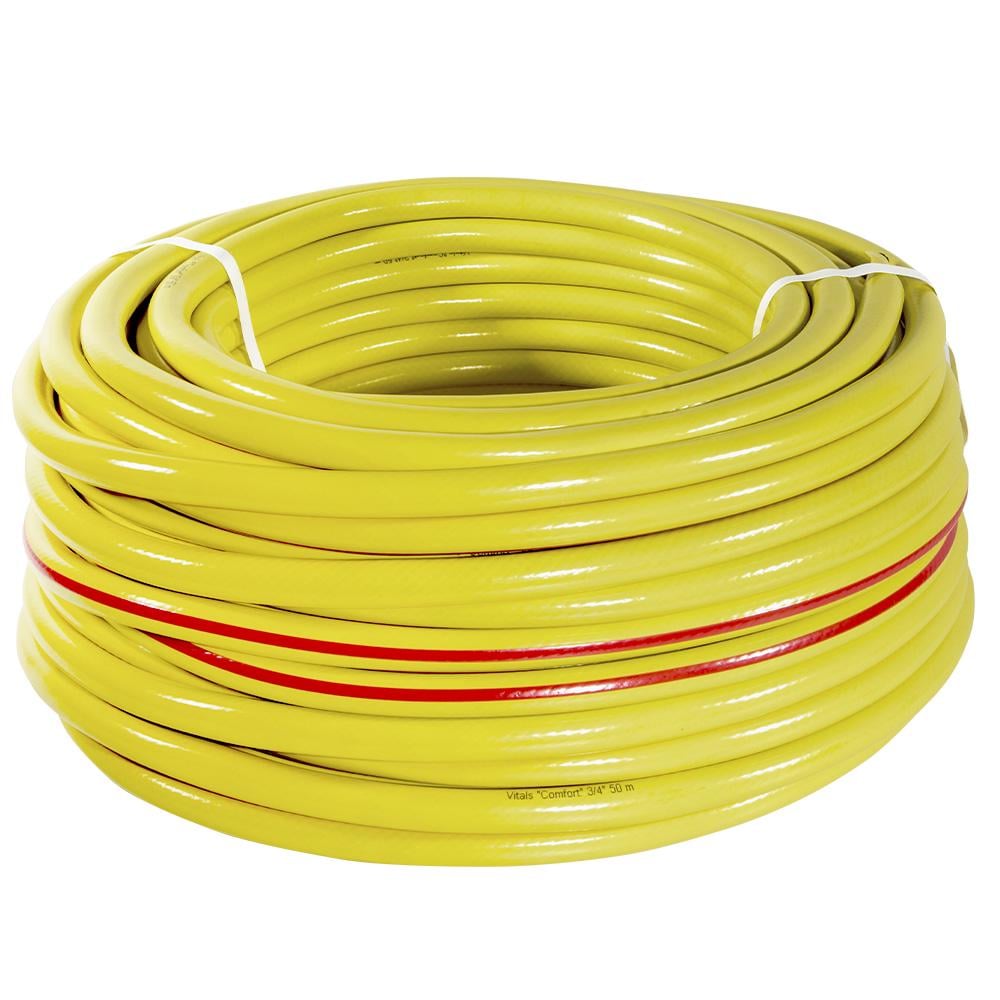 Шланг садовый для полива Vitals Comfort 3/4" 50 м (AMT-199291) Шланг садовый для полива Vitals Comfort 3/4" 50 м (AMT-199291)