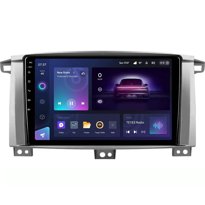 Штатная магнитола Teyes CC3 2K 4+32 Gb Toyota Land Cruiser LC 100-A 2002-2007 A 9" (AR-75863)