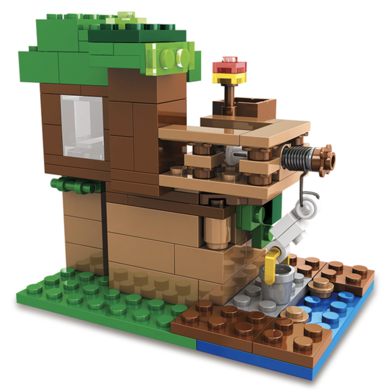 Конструктор My World Будинок на дереві 178 деталей (SJ81004) - фото 4