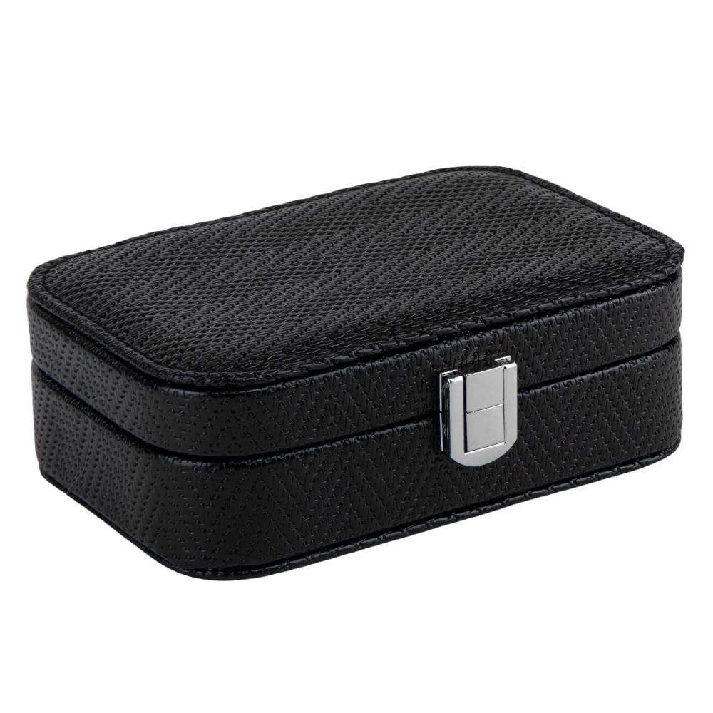 Ящик для украшений Elisey Магнетизм 10,5х15х5 см Черный (9065-016)