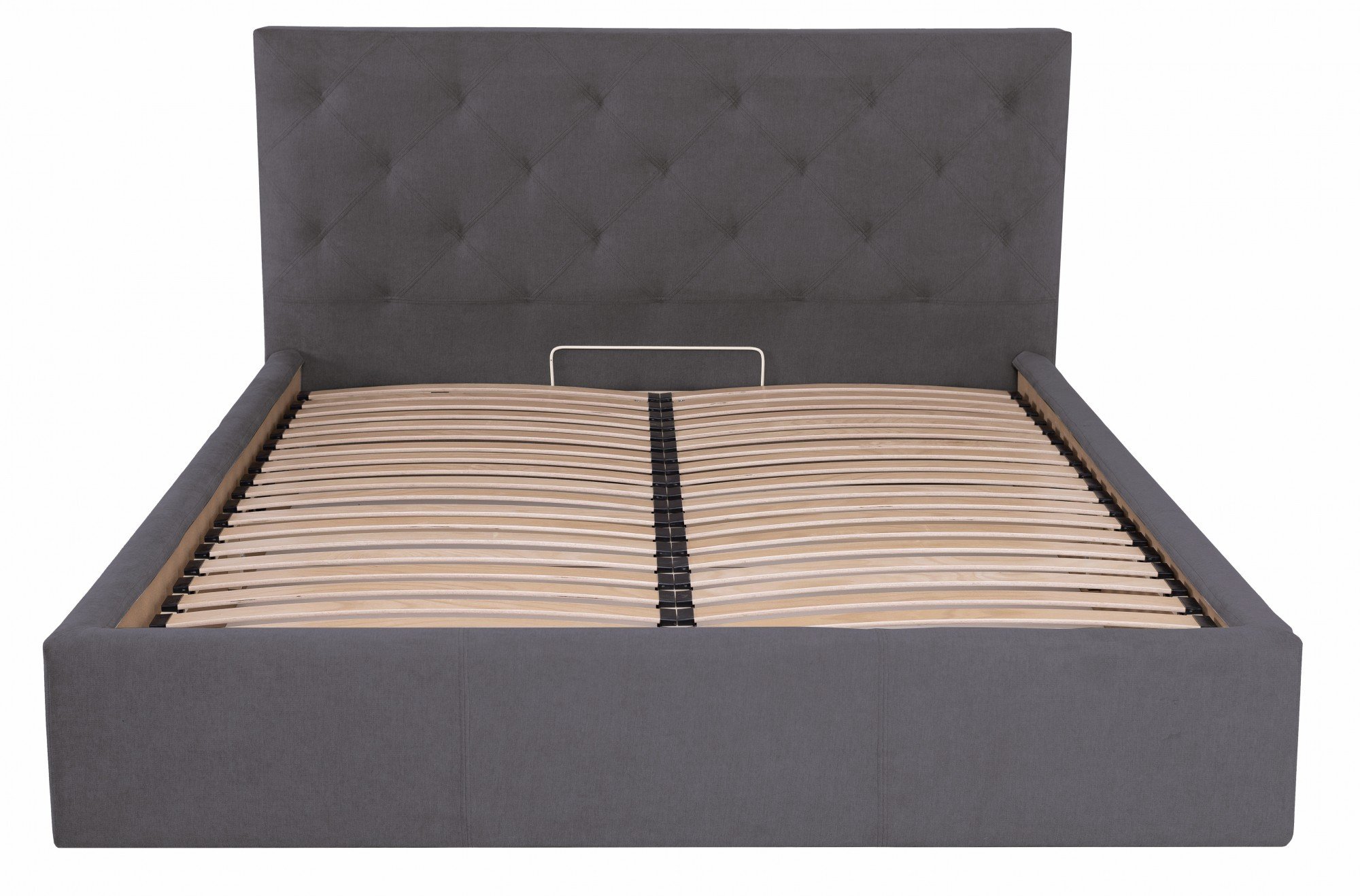 Кровать с подъемным механизмом двуспальная Bristol Comfort Мисти Dark Grey 180х200 см Темно-серый - фото 2 Кровать с подъемным механизмом двуспальная Bristol Comfort Мисти Dark Grey 180х200 см Темно-серый - фото 2