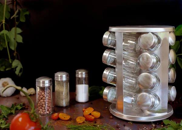 Набор для специй на подставке Edenberg EB-4024 16 емкостей из нержавеющей стали (2530557662) - фото 6