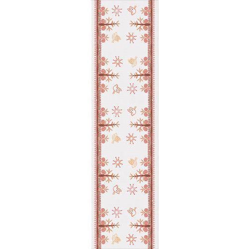Дорожка-раннер на стол Presentville Звезда и птицы 150x40 см (DR_25NG005)