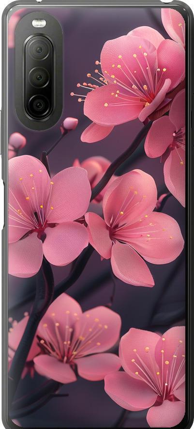Чехол на Sony Xperia 10 II Пурпурная сакура (6075u-2528-42517)
