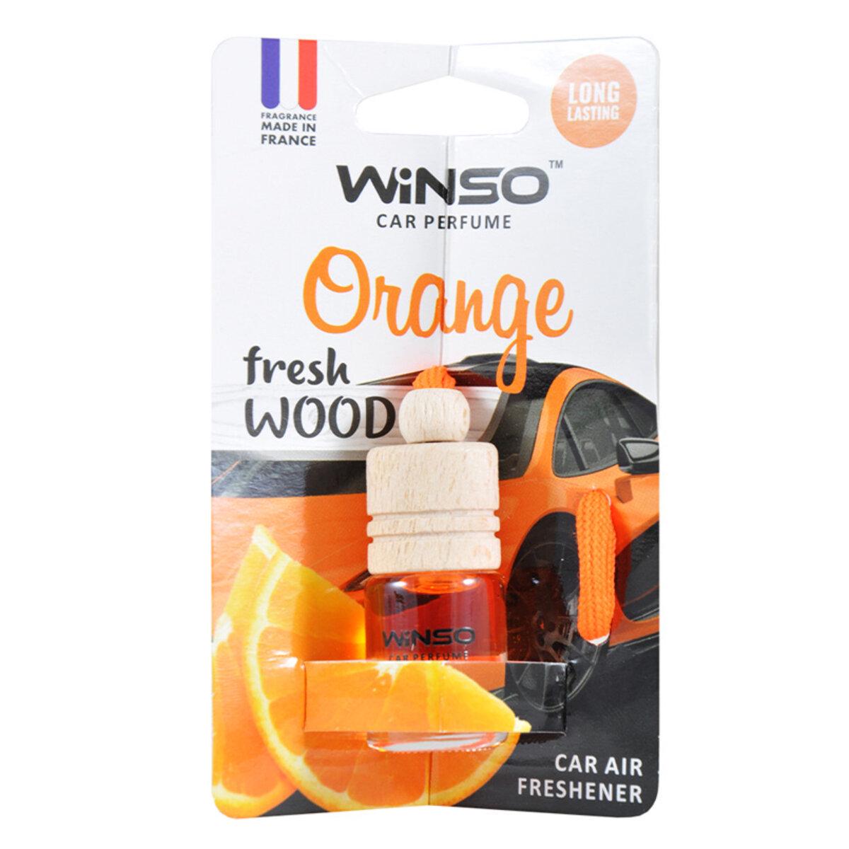 Ароматизатор для авто Winso Fresh Wood Orange, 4мл рідкий