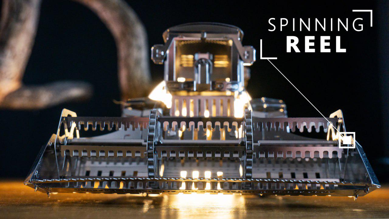 Конструктор METAL-TIME Voracious Harvester Механічний комбайн колекційний (MT026) - фото 6 Конструктор METAL-TIME Voracious Harvester Механічний комбайн колекційний (MT026) - фото 6