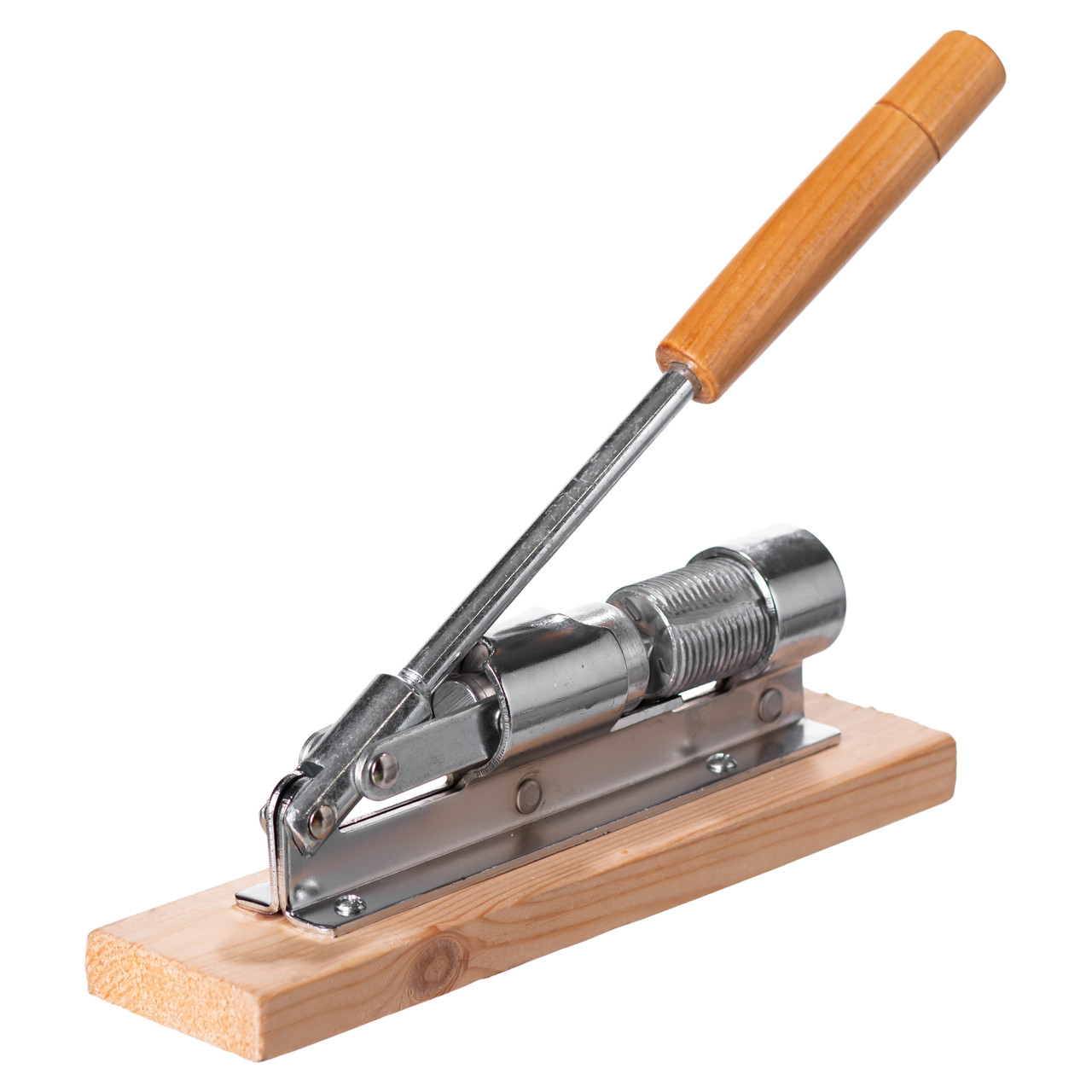 Орехокол механический ручной Щелкунчик 20х5х6 см Серебристый (HP-8-69)