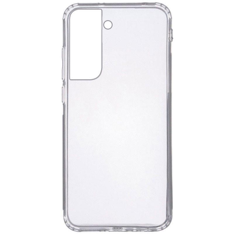 Чехол Silicone Case WS Samsung S21 FE Прозрачный