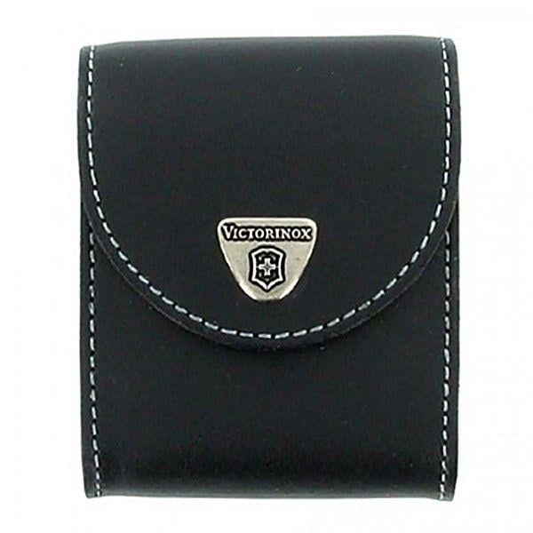 Чехол Victorinox поясной кожаный Черный (4.0521.XAVT)